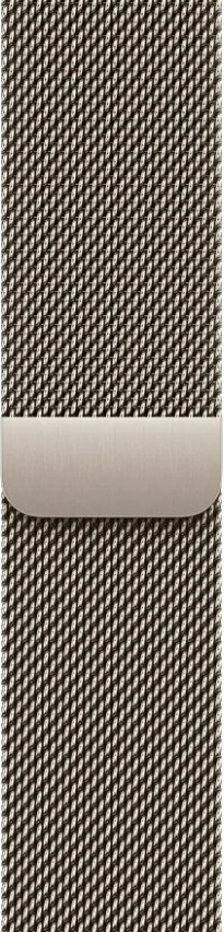Умные часы Apple Watch Series 11 42 мм, Natural Titanium Case with Natural Milanese Loop, GPS + Cellular, Серебристый детальное изображение - 3