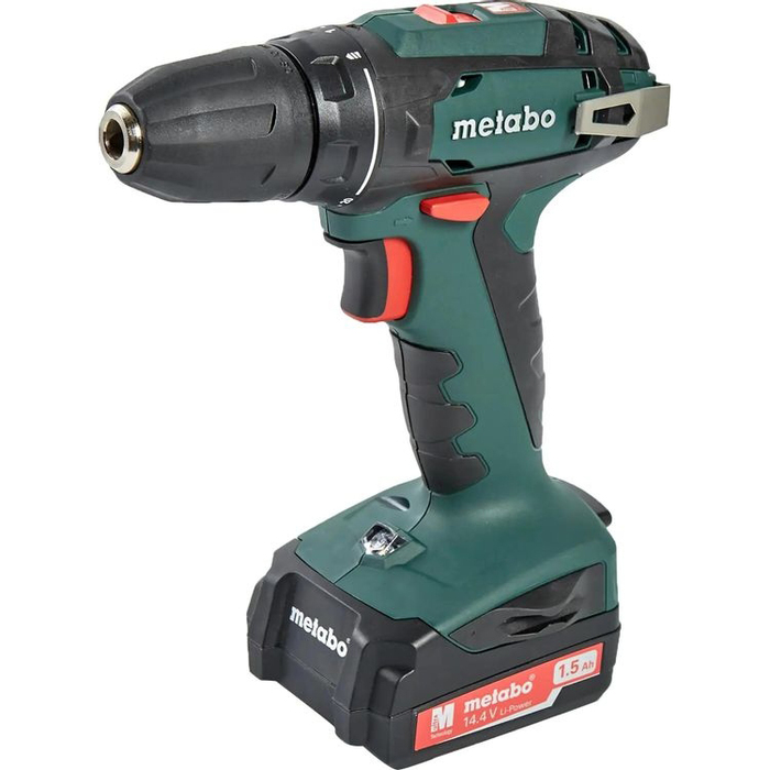 Аккумуляторная дрель-шуруповерт Metabo BS 14.4 602206550, 14.4 В, 40 Нм, 1.5 А·ч  №1