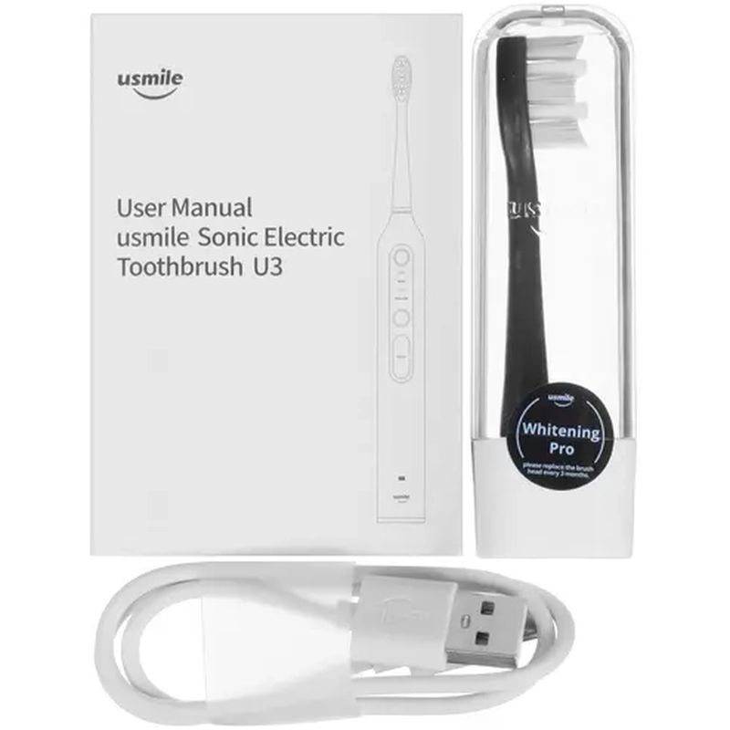 Зубная щётка usmile U3, Черный детальное изображение - 6