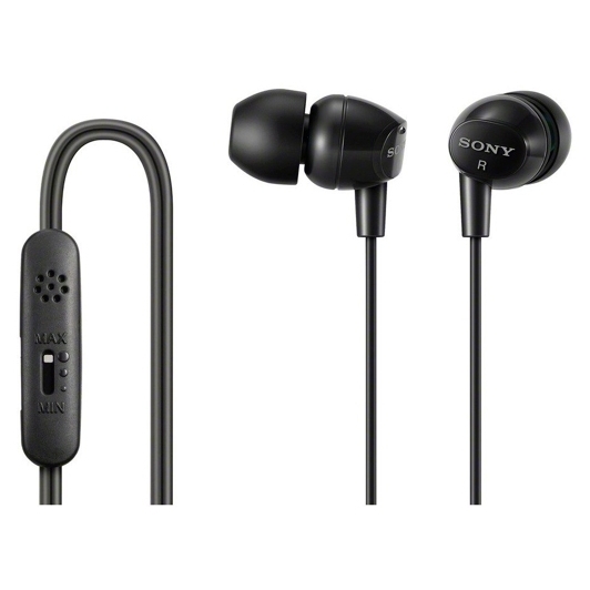 Проводные наушники Sony DR-EX14VP, Черный детальное изображение - 2