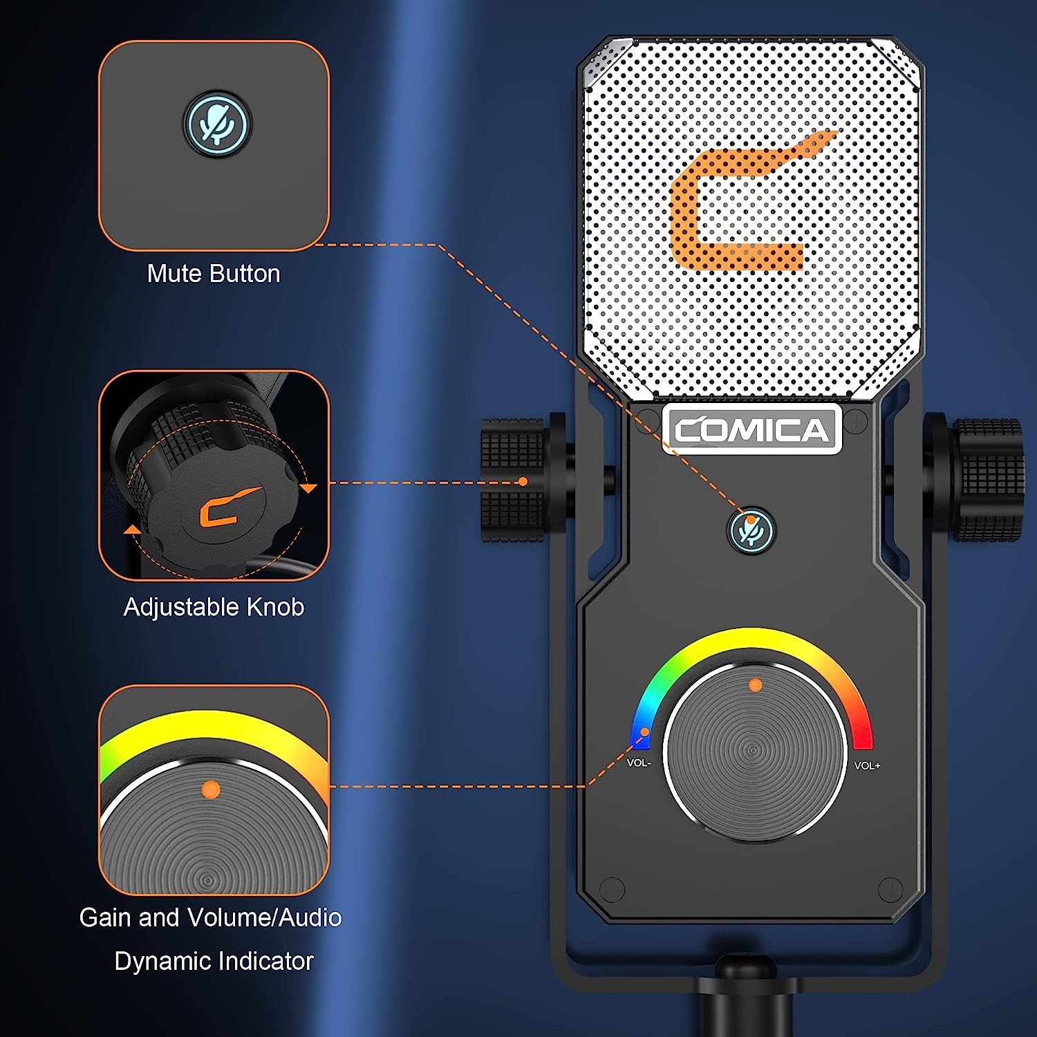 Микрофон Comica STA-U1  детальное изображение - 5