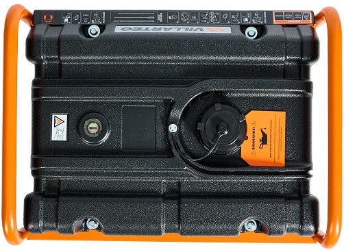 Генератор бензиновый VILLARTEC GG 4000C, 3.2 кВт, Оранжевый детальное изображение - 4