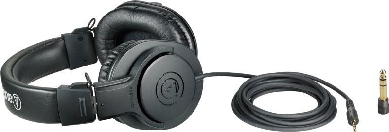Наушники Audio-Technica ATH-M20x, Черный детальное изображение - 4