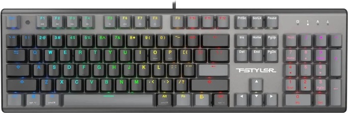 Клавиатура A4Tech Fstyler FS100 Neon, Черный №15