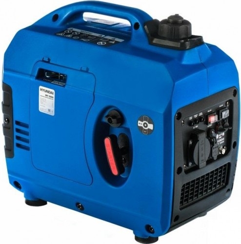 Генератор бензиновый HYUNDAI HHY 1050Si, 1 кВт, Синий детальное изображение - 1