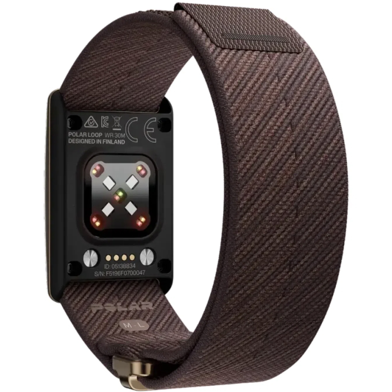 Фитнес-браслет Polar Loop Gen 2, Медный/Коричневый детальное изображение - 2
