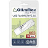 USB Flash накопитель OltraMax 310 8 ГБ, белый вариант - 1