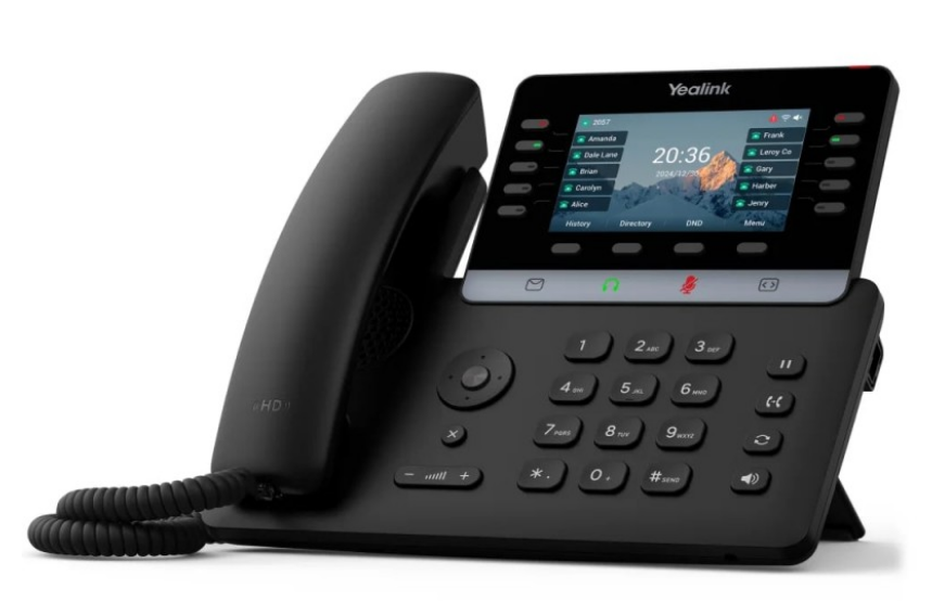 VoIP-телефон Yealink SIP-T74W, Черный детальное изображение - 2