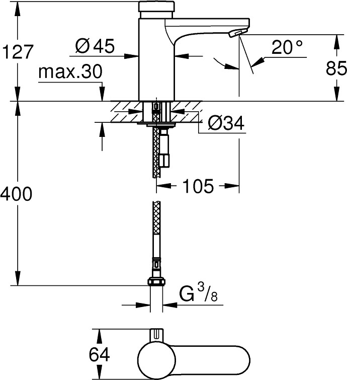 Смеситель  детальное изображение - 2