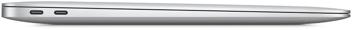 Ноутбук Apple MacBook Air 13 Late 2020, RAM 16 ГБ, Серебристый, SSD 256 ГБ, Apple graphics 7-core детальное изображение - 2