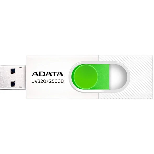 USB Flash накопитель ADATA UV320 256 ГБ, белый детальное изображение - 1