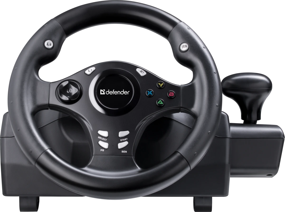 Руль Defender Rager, Черный детальное изображение - 2