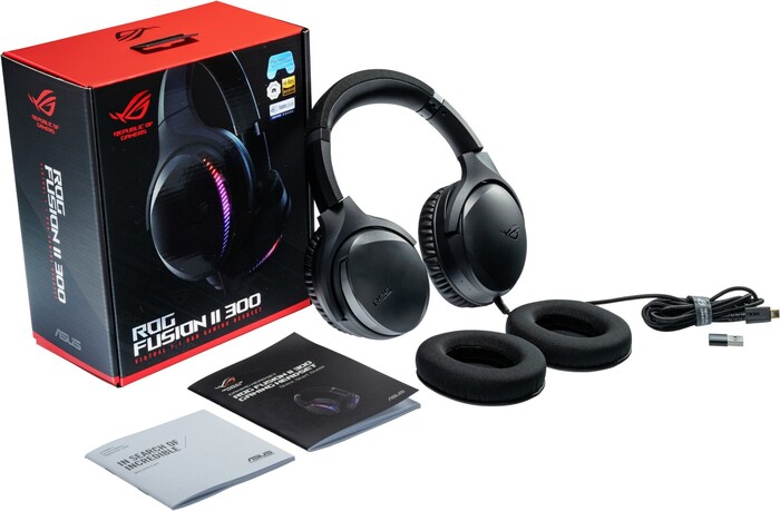 Наушники Asus ROG Fusion II 300, Черный №5