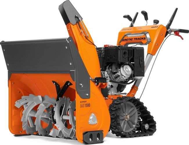 Снегоуборщик гусеничный бензиновый Daewoo DAST 1590 DAST 1590 (LCT), 11 л.с., Оранжевый/Серый детальное изображение - 1