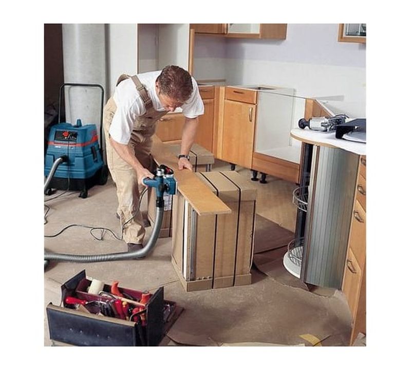 Электрический рубанок Bosch GHO 26-82 0.601.594.308, 710 Вт,  Зеленый детальное изображение - 4