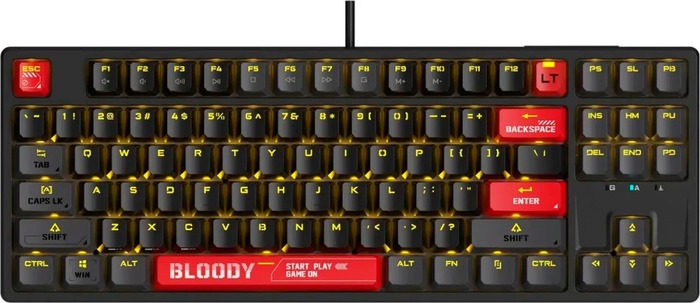 Клавиатура Bloody AT87, Черный №14