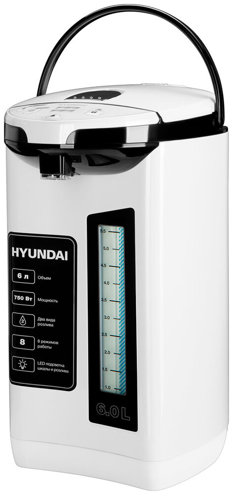 Термопот Hyundai HYTP-4850 6л., 750Вт, Черный №1