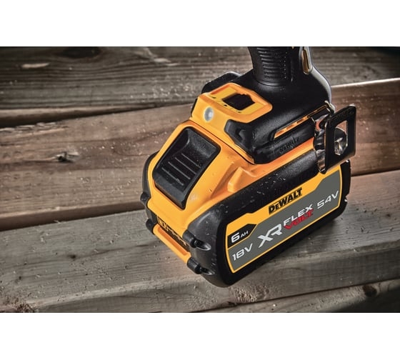 Аккумуляторная ударная дрель-шуруповерт DeWALT DCD999NT-XJ, 18 В, 126 Нм детальное изображение - 5