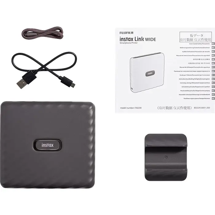 Фотопринтер компактный Fujifilm Instax Link Wide (16719586), Серый №3