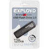 USB Flash накопитель Exployd 620 128 ГБ, черный вариант - 1