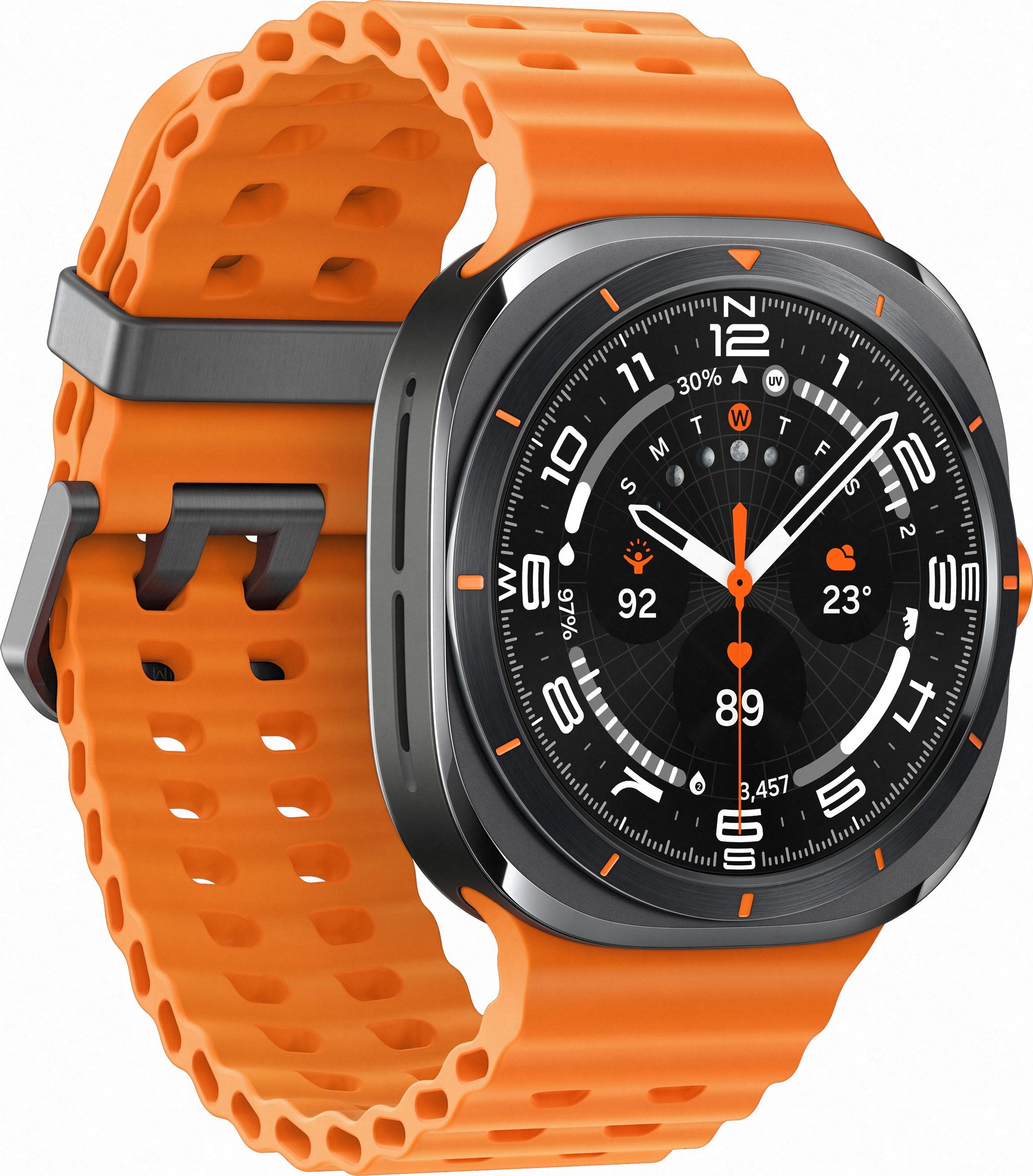 Умные часы Samsung Galaxy Watch Ultra (2025) 47 мм, Черный титан детальное изображение - 3