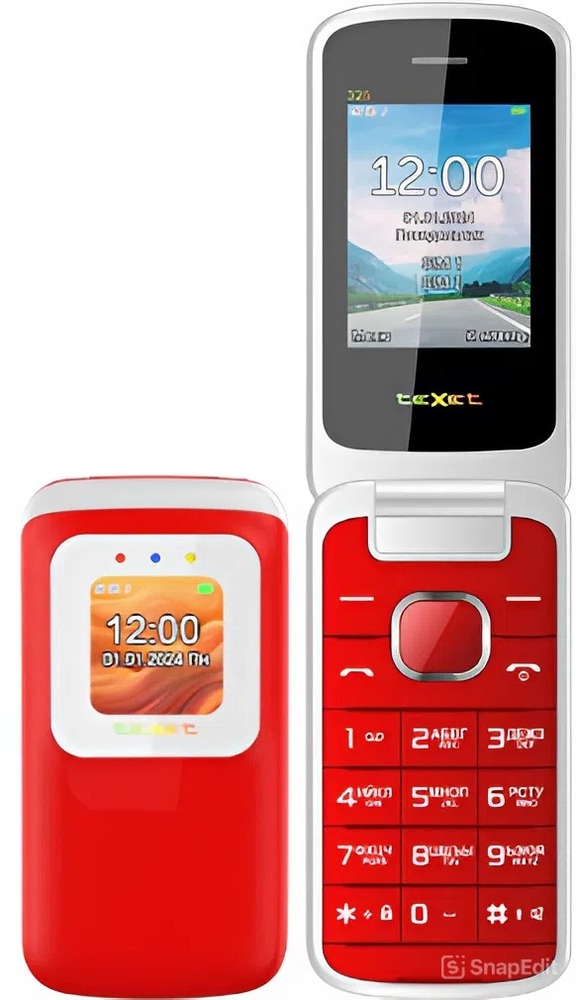 Мобильный телефон Texet TM-325, 32 Мб, Черный, Dual micro-SIM №2