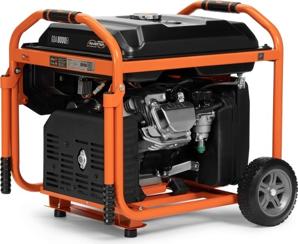 Генератор бензиновый DAEWOO GDA 8000Ei, 7.5 кВт, Оранжевый детальное изображение - 4