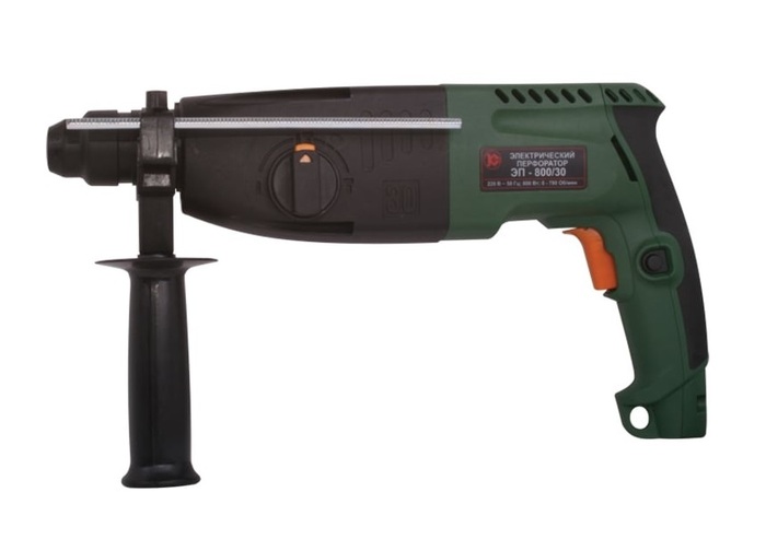 Перфоратор Калибр ЭП-800/30 00000025094, 800 Вт, 3 Дж, 0-3900 уд/мин №1