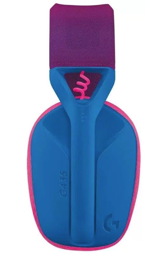 Игровые наушники Logitech G435, Голубой детальное изображение - 2