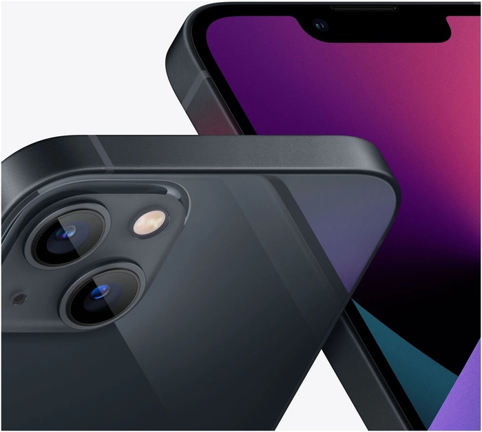 Смартфон Apple iPhone 13 256 Гб, Тёмная ночь, Dual nano SIM №4