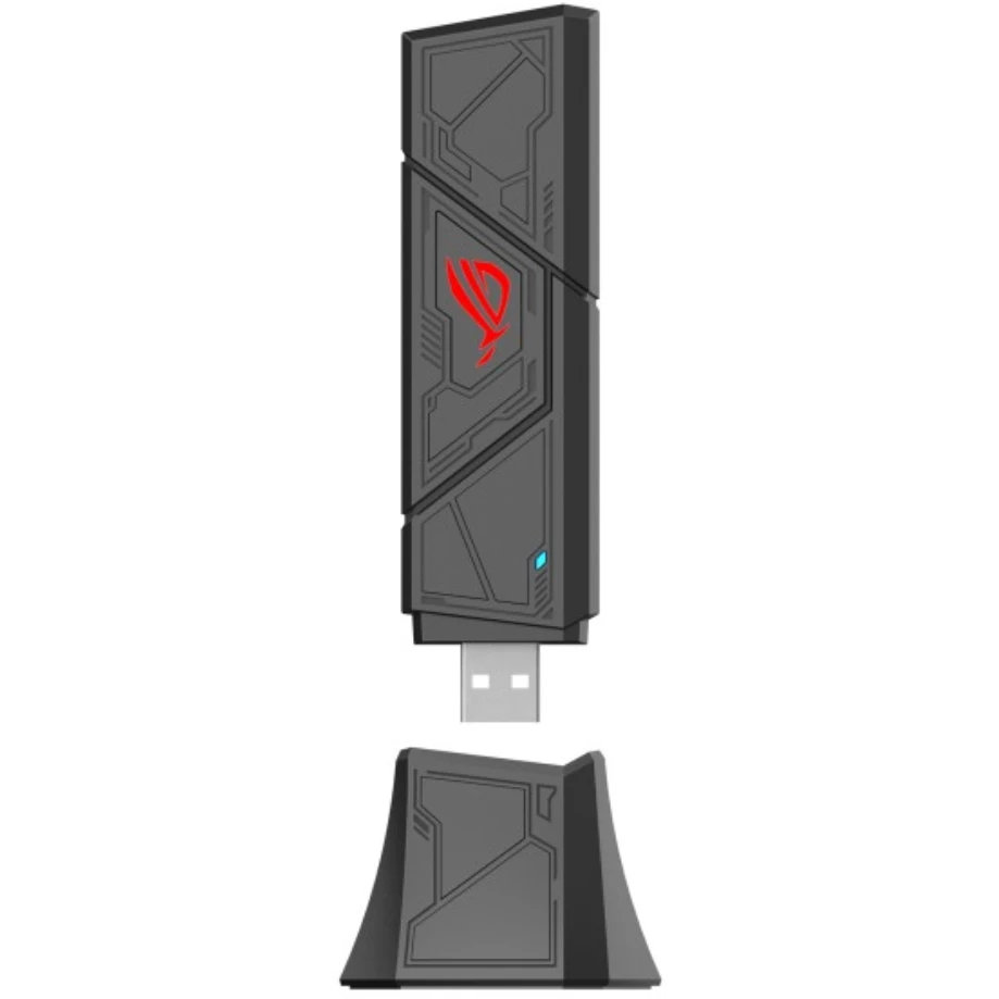 Wi-Fi адаптер ASUS ROG USB-BE92, Wi-Fi 7, Черный детальное изображение - 1
