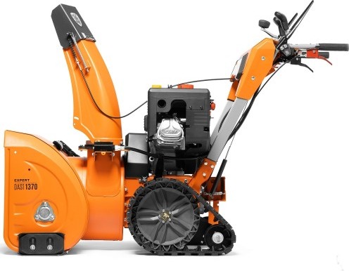 Снегоуборщик бензиновый гусеничный Daewoo DAST 1370, 13 л.с., 9560 Вт, Оранжевый/Серый детальное изображение - 4