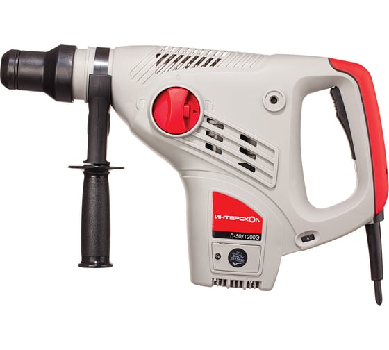 Перфоратор Интерскол П-50/1200Э 110.0.1.40, 1200 Вт, 10 Дж, 1600-2700 уд/мин детальное изображение - 1