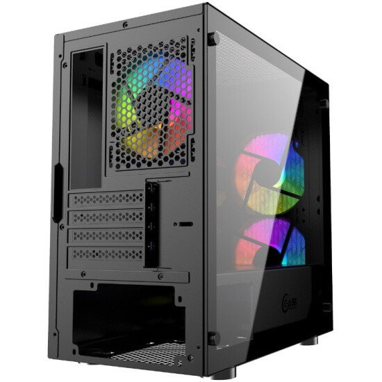 Корпус Powercase Alisio Micro X3B, Черный детальное изображение - 4