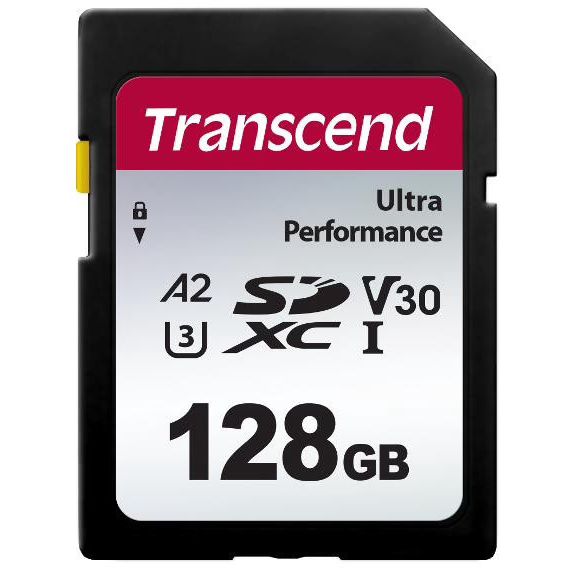 Карта памяти Transcend 340S SD (TS128GSDC340S), 128 Гб детальное изображение - 1