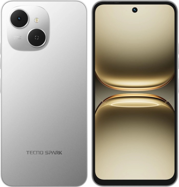 Смартфон Tecno Spark 40C 4/128 Гб, Серый, Dual nano-SIM №1