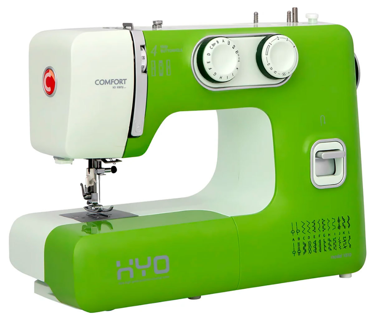 Швейная машина Comfort 1080, Зеленый детальное изображение - 2