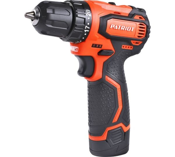 Аккумуляторная дрель-шуруповерт PATRIOT BR 367Li 180201367, 12 В, 35 Нм, 2 А·ч  детальное изображение - 1