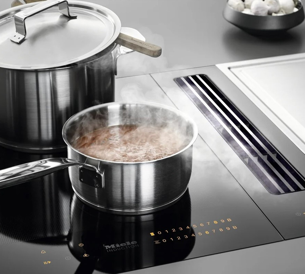 Встраиваемая вытяжка Miele CSDA7001 FL, Черный обсидиан детальное изображение - 4