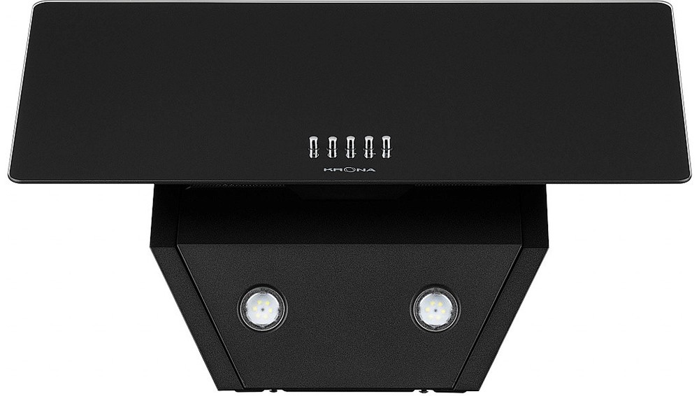 Вытяжка Krona POLLY 600 BLACK PB, Черный детальное изображение - 8