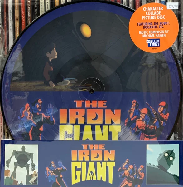 Виниловая пластинка Michael Kamen – The Iron Giant (Original Score) (Picture Disc) LP детальное изображение - 1