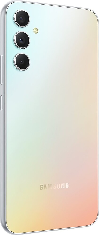 Смартфон Samsung Galaxy A34 256 ГБ, Серебряный, Dual nano SIM детальное изображение - 3