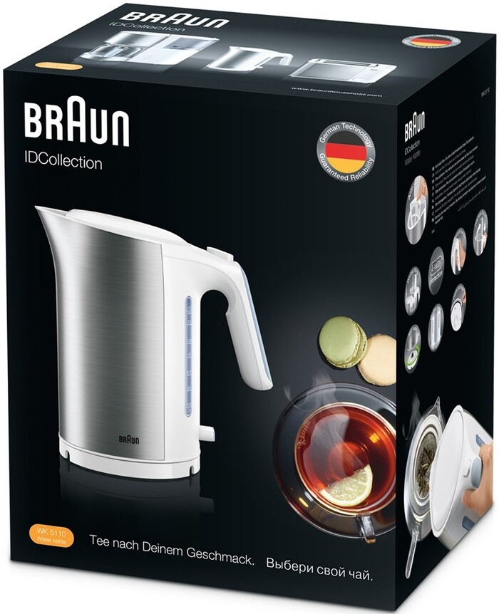 Электрический чайник Braun IDCollection WK 5110 1.7 л, Белый №4
