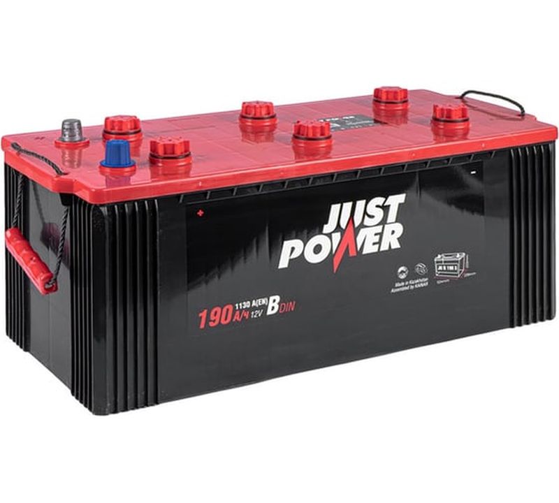 Аккумулятор JUST POWER L+3 B EN, Прямая Поляроность, J0B1903, 190 А·ч детальное изображение - 1