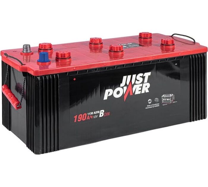 Аккумулятор JUST POWER L+3 B EN, Прямая Поляроность, J0B1903, 190 А·ч №1