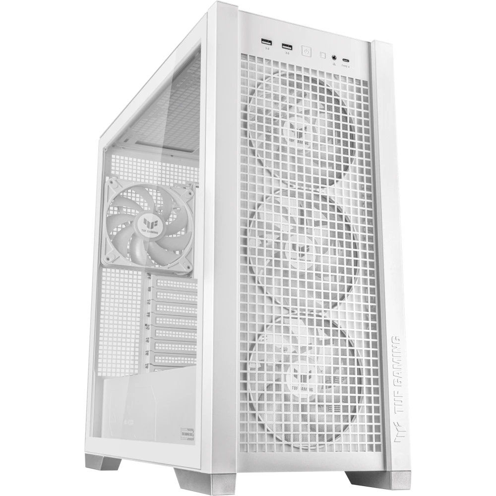 Корпус ASUS TUF Gaming GT302 ARGB, Белый детальное изображение - 2