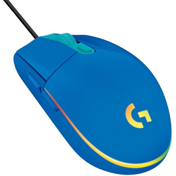 Мышь Logitech G102 Lightsync  (910-005801910-005810), Синий детальное изображение - 3