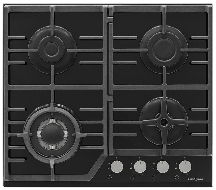 Варочная поверхность Krona CORNIOLA 60 BL, Черный №2