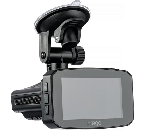 Видеорегистратор INTEGO с радар-детектором VX-1500SW, 2304x1296 Super HD dpi, MicroSD, 64 ГБ, Черный детальное изображение - 3