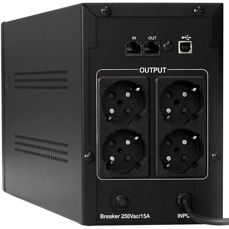 ИБП ExeGate SpecialPro UNB-2000 LED (EURO,RJ,USB) детальное изображение - 2